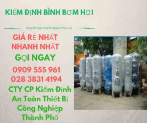 hình ảnh kiểm định bình bơm hơi