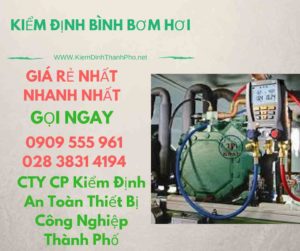 hình ảnh kiểm định bình bơm hơi