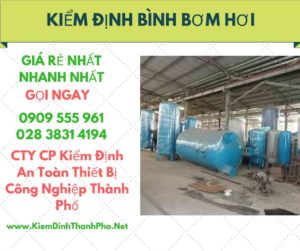 hình ảnh kiểm định bình bơm hơi