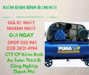 hình ảnh kiểm định bình bơm hơi