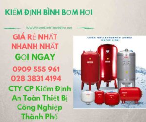 hình ảnh kiểm định bình bơm hơi