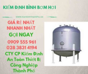 hình ảnh kiểm định bình bơm hơi