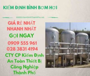 hình ảnh kiểm định bình bơm hơi