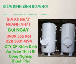 hình ảnh kiểm định bình bơm hơi