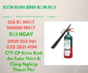 hình ảnh kiểm định bình bơm hơi