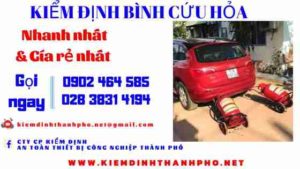 Hình ảnh kiểm định BÌnh cứu hoả