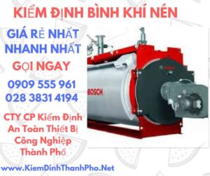 hình ảnh kiểm định bình khí nén