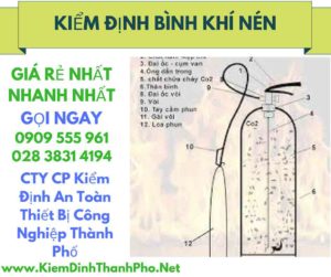 hình ảnh kiểm định bình khí nén