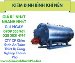 hình ảnh kiểm định bình khí nén