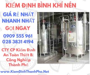 hình ảnh kiểm định bình khí nén