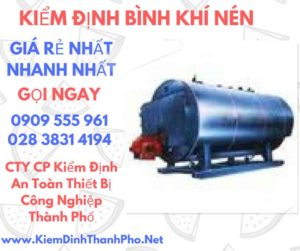 hình ảnh kiểm định bình khí nén