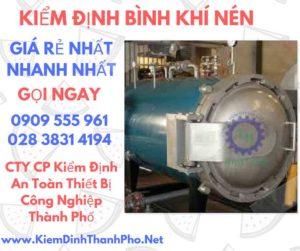 hình ảnh kiểm định bình khí nén