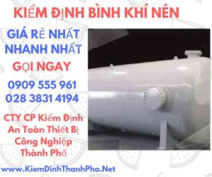 hình ảnh kiểm định bình khí nén