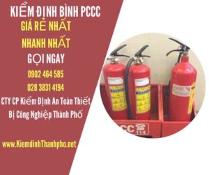 Hình ảnh kiểm định BÌnh PCCCHình ảnh kiểm định BÌnh PCCC