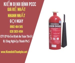 Hình ảnh kiểm định BÌnh PCCC