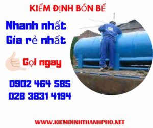 Hình ảnh kiểm định Bồn bể