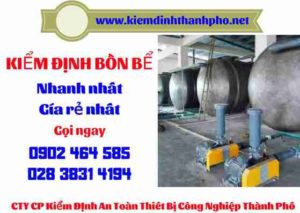 Hình ảnh kiểm định Bồn bể