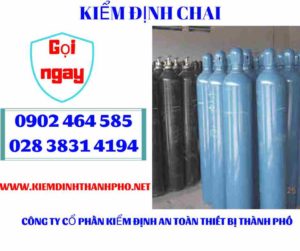 Hình ảnh kiểm định Chai