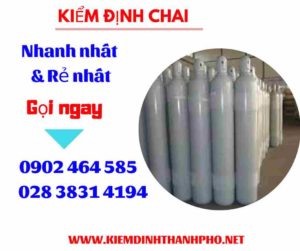 Hình ảnh kiểm định Chai