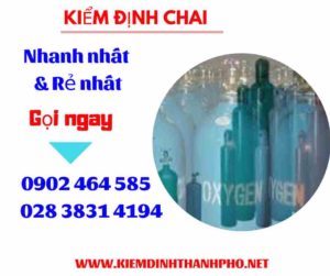 Hình ảnh kiểm định Chai