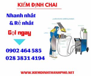 Hình ảnh kiểm định Chai