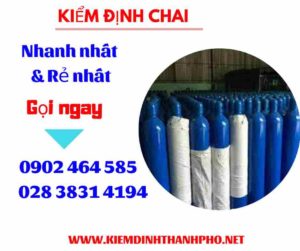 Hình ảnh kiểm định Chai