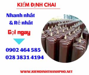 Hình ảnh kiểm định Chai