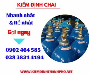 Hình ảnh kiểm định Chai