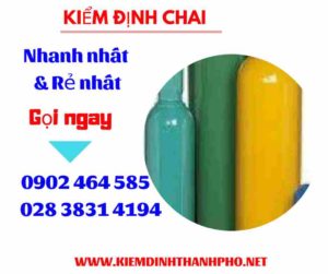 Hình ảnh kiểm định Chai