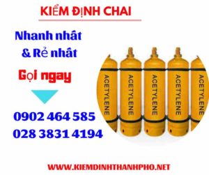 Hình ảnh kiểm định Chai