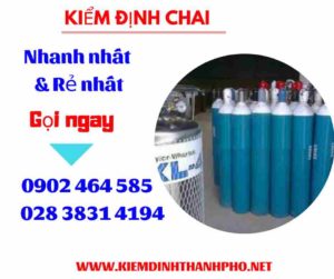 Hình ảnh kiểm định Chai