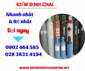 Hình ảnh kiểm định Chai