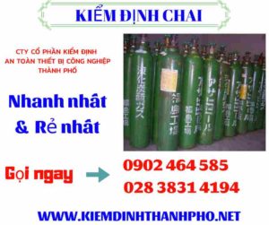 Hình ảnh kiểm định Chai