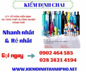 Hình ảnh kiểm định Chai