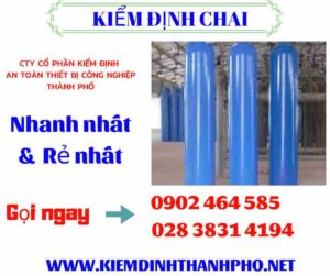 Hình ảnh kiểm định Chai