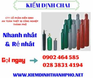 Hình ảnh kiểm định Chai