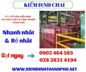 Hình ảnh kiểm định Chai