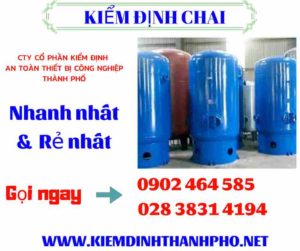 Hình ảnh kiểm định Chai