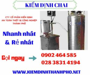 Hình ảnh kiểm định Chai