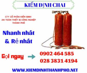 Hình ảnh kiểm định Chai