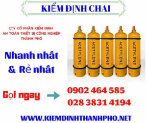 Hình ảnh kiểm định Chai