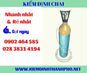 Hình ảnh kiểm định Chai