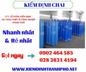 Hình ảnh kiểm định Chai