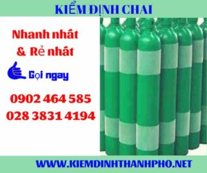 Hình ảnh kiểm định Chai