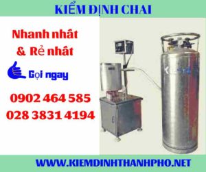 Hình ảnh kiểm định Chai