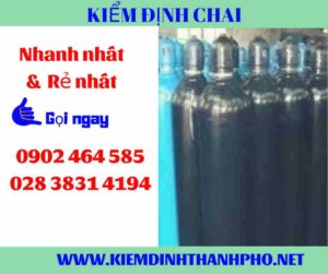 Hình ảnh kiểm định Chai