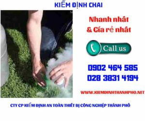 Hình ảnh kiểm định Chai