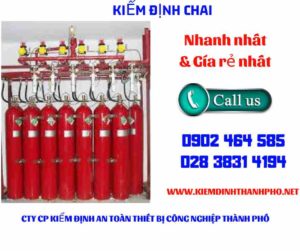 Hình ảnh kiểm định Chai