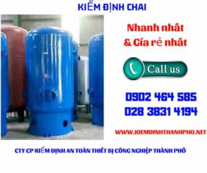 Hình ảnh kiểm định Chai