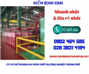 Hình ảnh kiểm định Chai